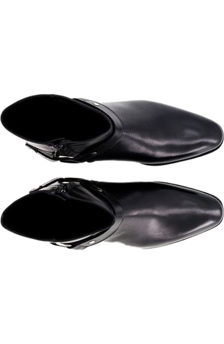 Anthony Veer Sloane Harness Boot, Alternate, color, Obsidian Black Leather