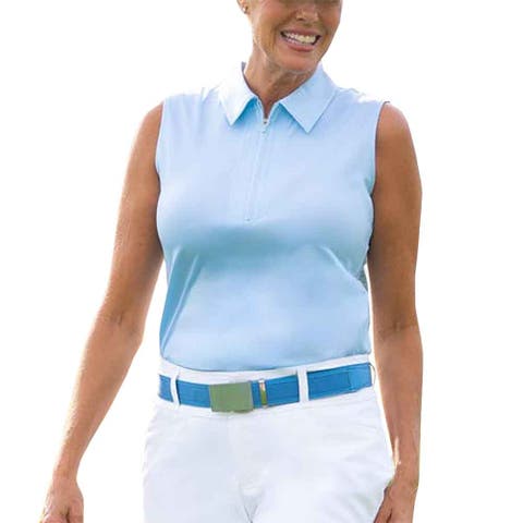 Sleeveless Womens Golf Polo