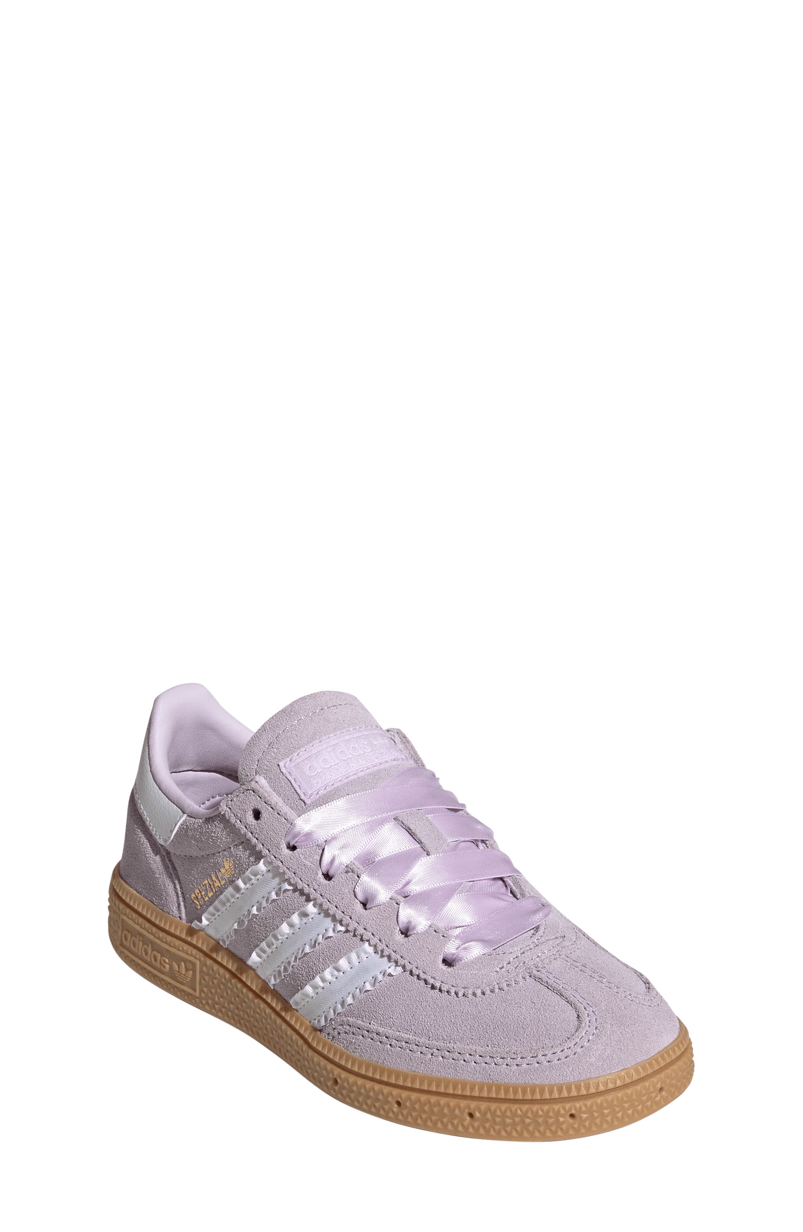 Kids' Handball Spezial Sneaker, Main, color, ICE LAVENDER/ WHITE/ GUM