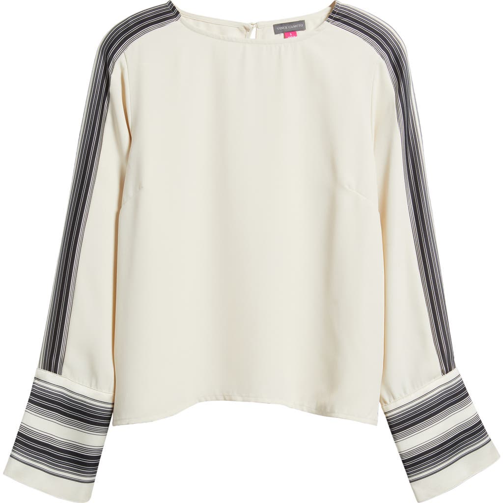 VINCE CAMUTO VINCE CAMUTO STRIPE TOP