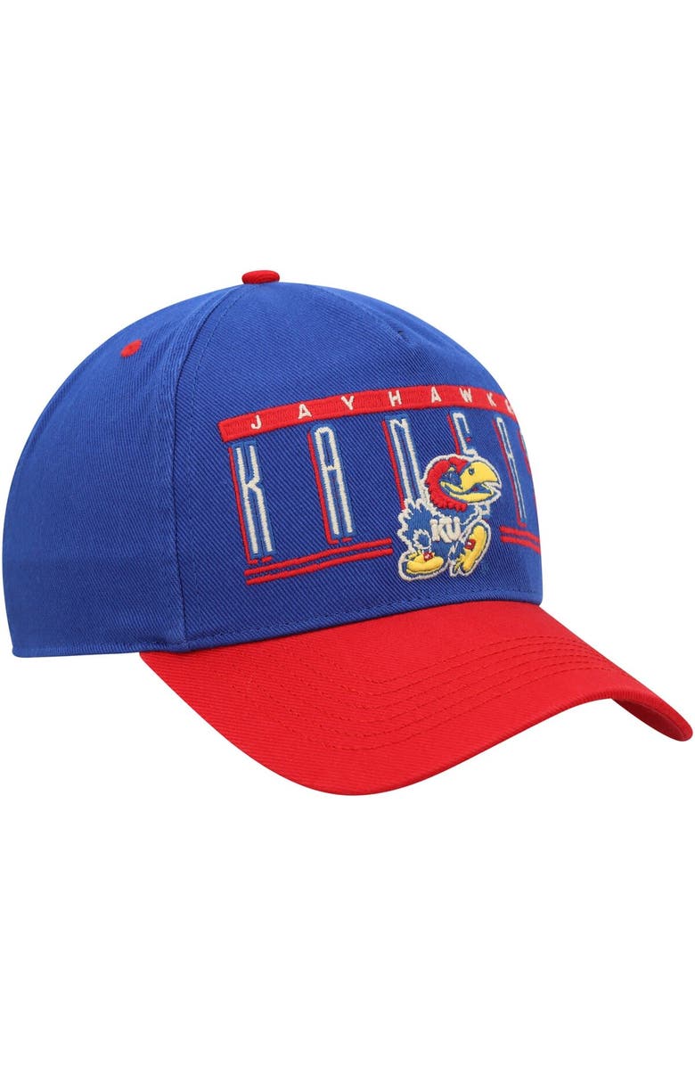 '47 Men's '47 Royal Kansas Jayhawks Double Header Hitch Adjustable Hat, Alternate, color, Royal