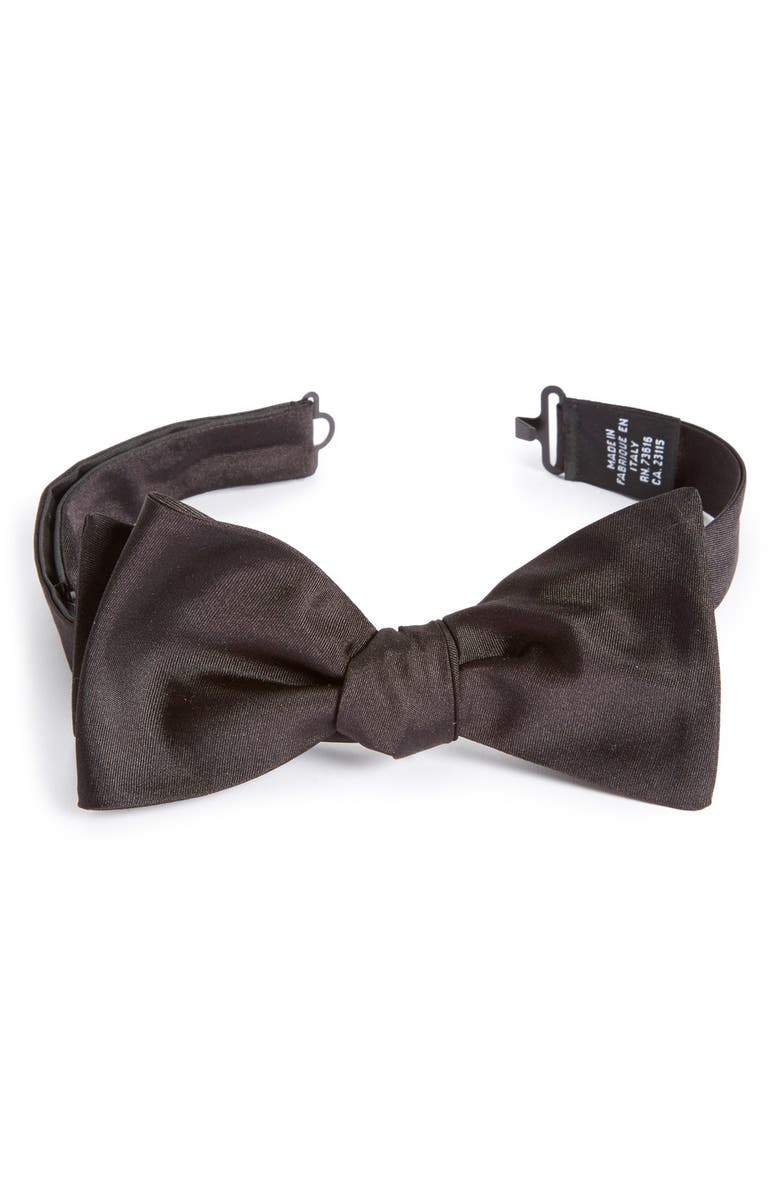BOSS Silk Bow Tie, Main, color, 