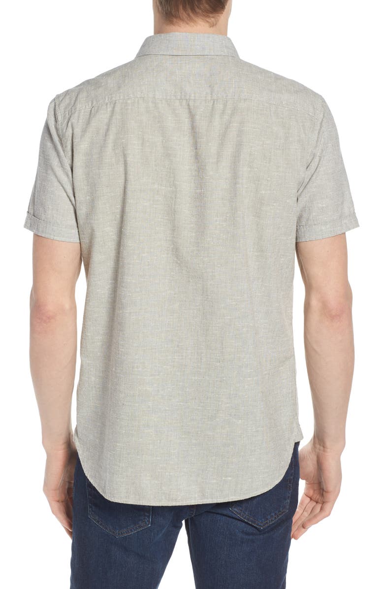 AG Pearson Regular Fit Short Sleeve Sport Shirt, Alternate, color, 