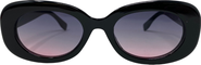 Youzey Oval Retro Sunglasses with Polarized Lens