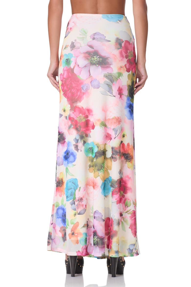 Amirah Floral Maxi Skirt, Alternate, color, WATERCOLOR BLOSSOM