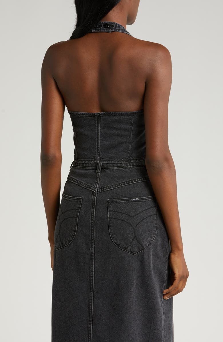 Rolla’s Halter Denim Vest, Alternate, color, 