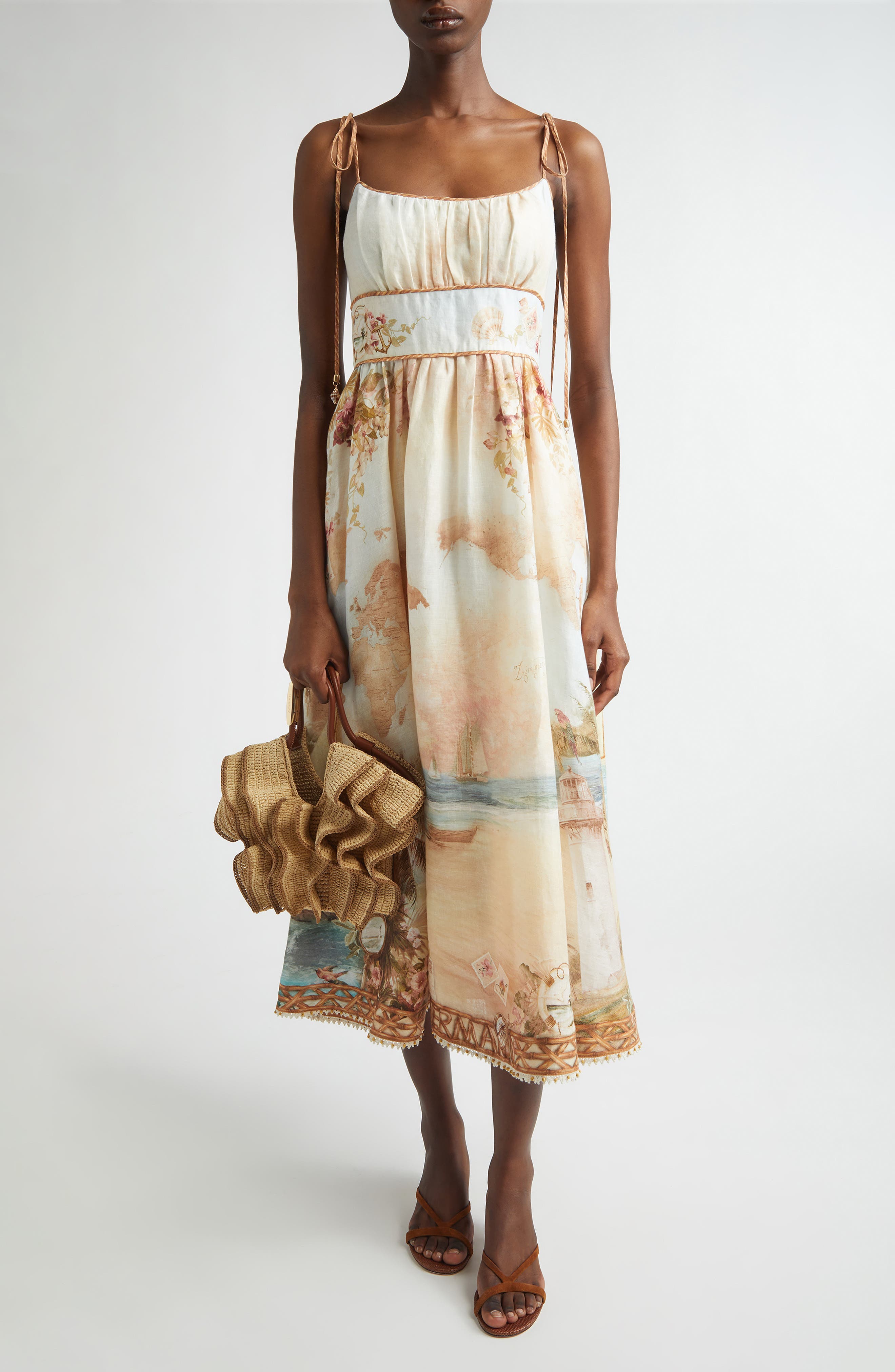 Mahon Linen Picnic Dress