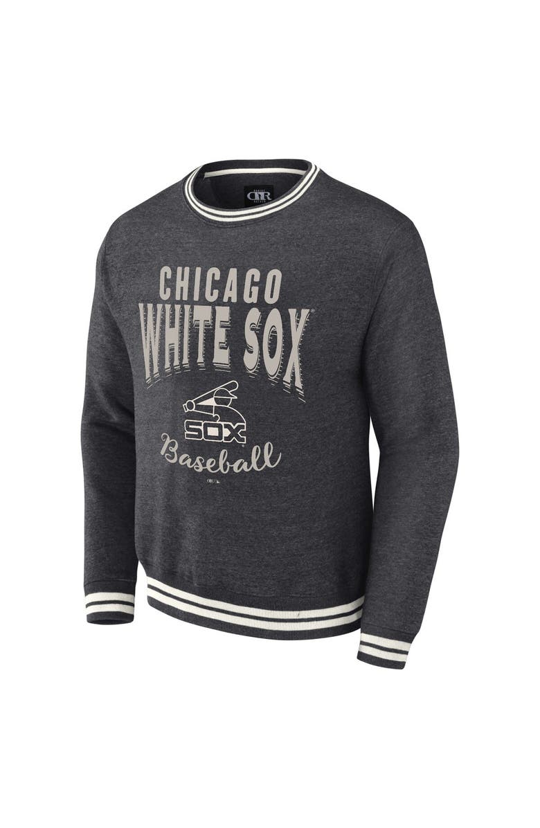 Darius Rucker Collection by Fanatics Men's Darius Rucker Collection by Fanatics  Heather Charcoal Chicago White Sox Vintage Pullover Sweatshirt, Alternate, color, Heather Charcoal
