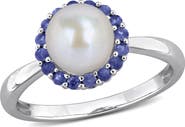 DELMAR Semiprecious Stone & Cultured Pearl Ring