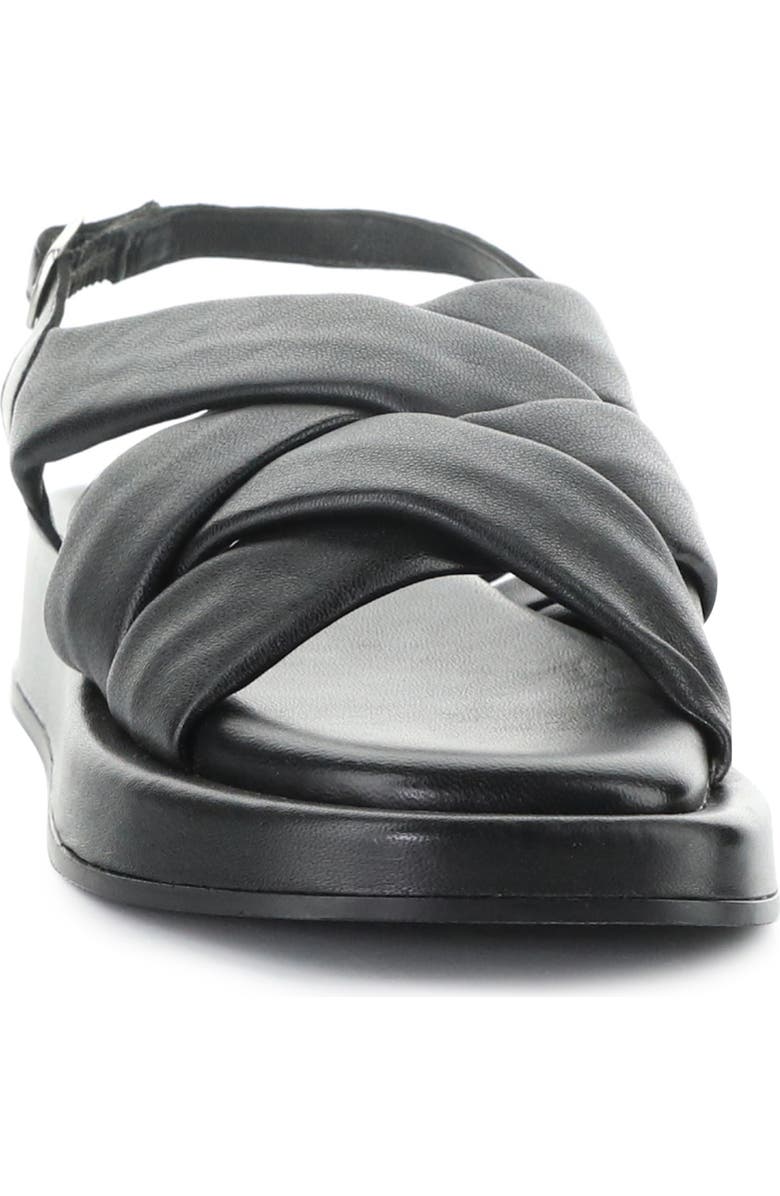 Bos. & Co. Brixin Slingback Platform Wedge Sandal, Alternate, color, Black