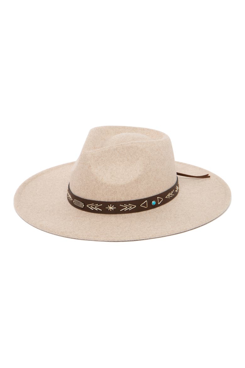 Embellished Band Hat, Main, color, OATMEAL