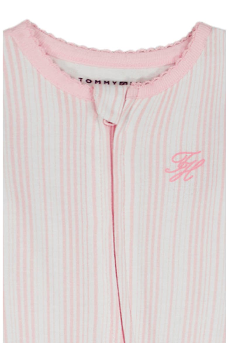 Stripe Footie, Alternate, color, WHITE MULTI