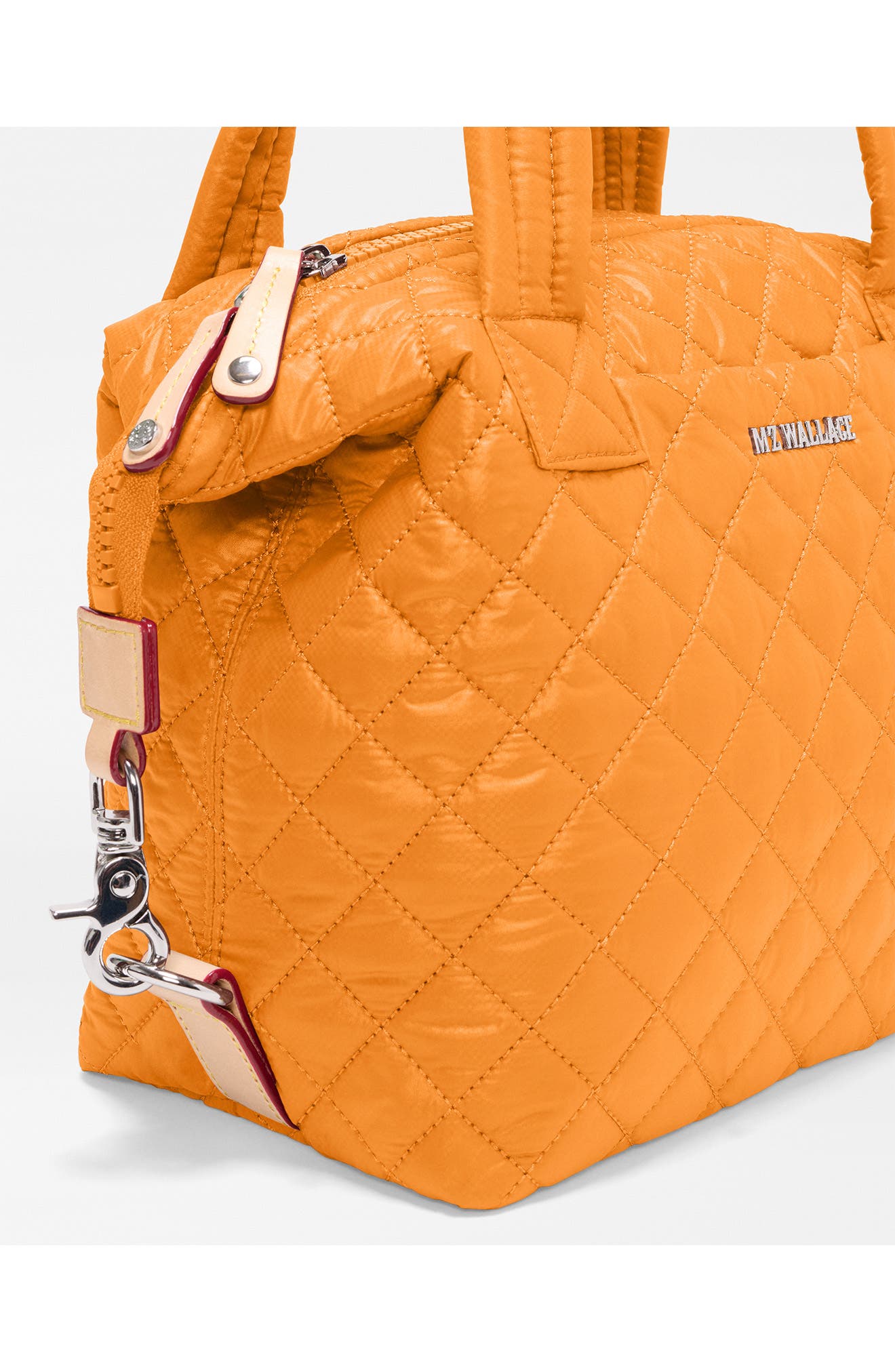 Small Sutton Deluxe Tote, Alternate, color, SUNSET ORANGE