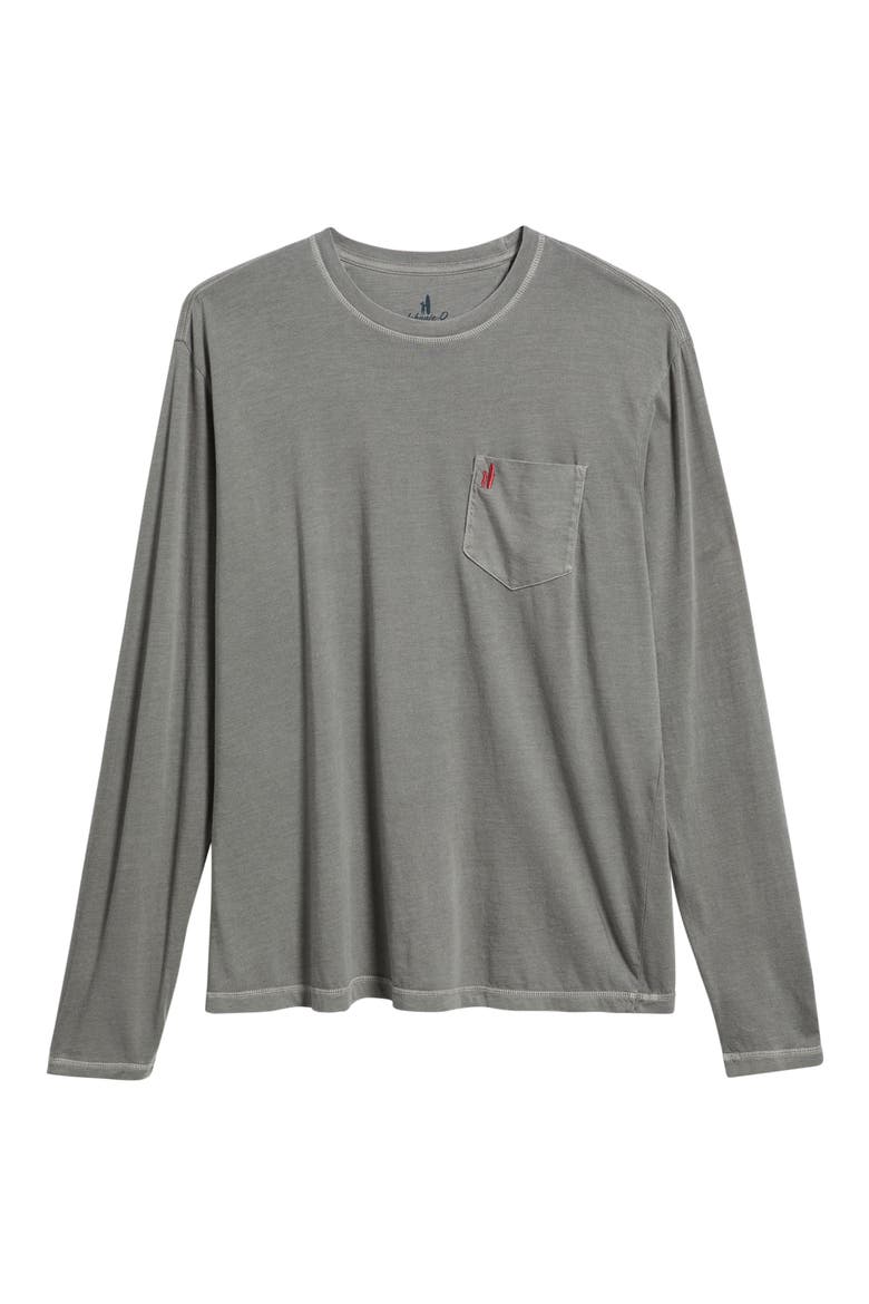 Brennan 2.0 Long Sleeve Pocket T-Shirt, Alternate, color, WASHED BLACK