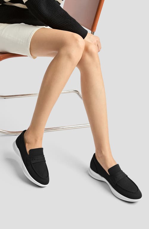 Vivaia Walker Pro Hybrid Penny Loafers In Black