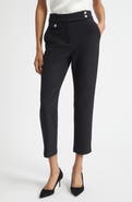 Veronica Beard Renzo Crop Cotton Blend Trousers