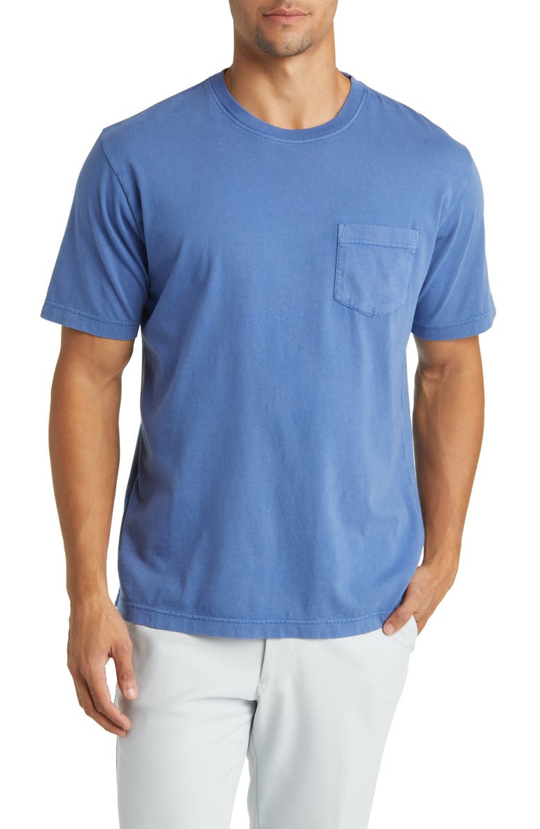Peter Millar Seaside Pocket T-Shirt, Main, color, 