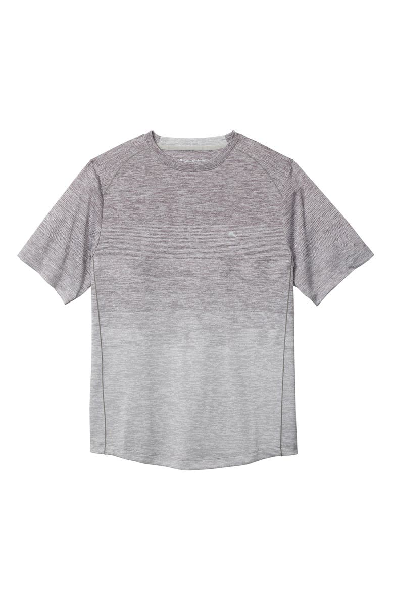 Tommy Bahama Oasis Fade Crewneck Recycled Polyester Jersey T-Shirt, Main, color, Ultimate Gray