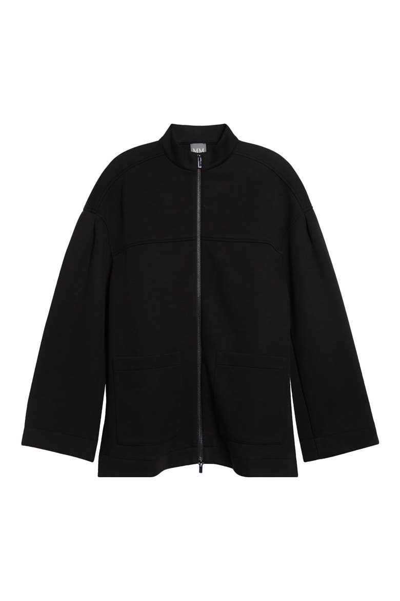 Cadice Cotton Blend Jacket, Alternate, color, BLACK