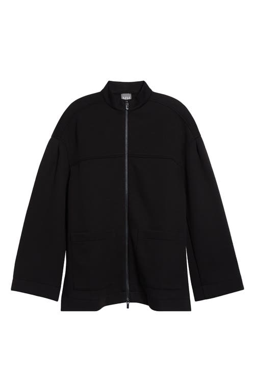 Mm By Max Mara Cadice Cotton Blend Jacket In Black