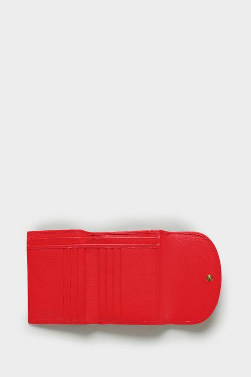 Osprey London The Tilly Leather Purse Gift Set In Red