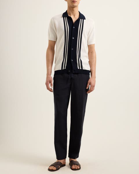 Tiernan Piqué Classic-Fit Knitted Shirt