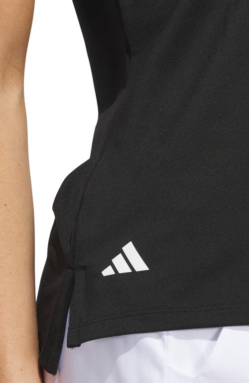ADIDAS GOLF ADIDAS GOLF ULTIMATE 365 SLEEVELESS GOLF HALF ZIP TOP