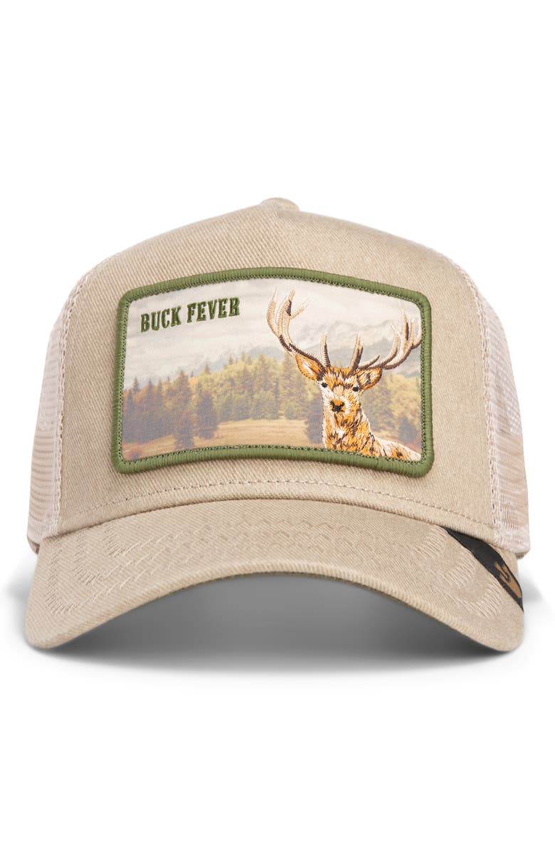 Goorin Bros. Buck Fever Trucker Hat, Alternate, color, Tan