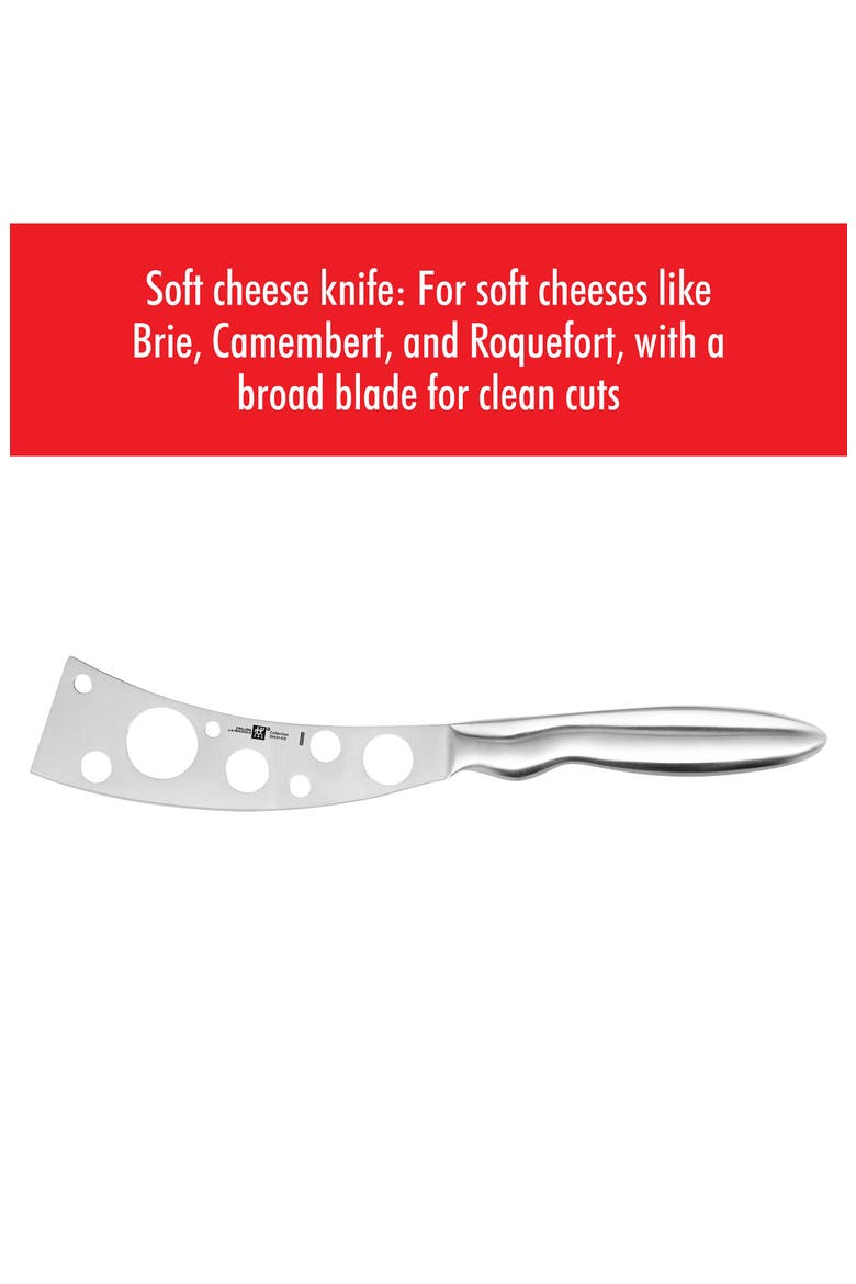 3-Piece Cheese Knife Set, Alternate, color, STAINLESS STEEL
