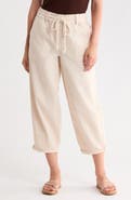 Democracy Tie Waist Barrel Pants
