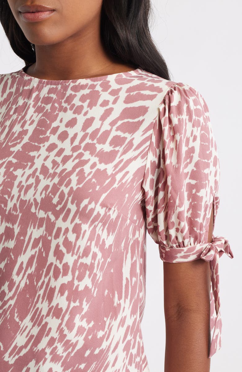 Friends Like These Tie Sleeve Top, Alternate, color, Pink
