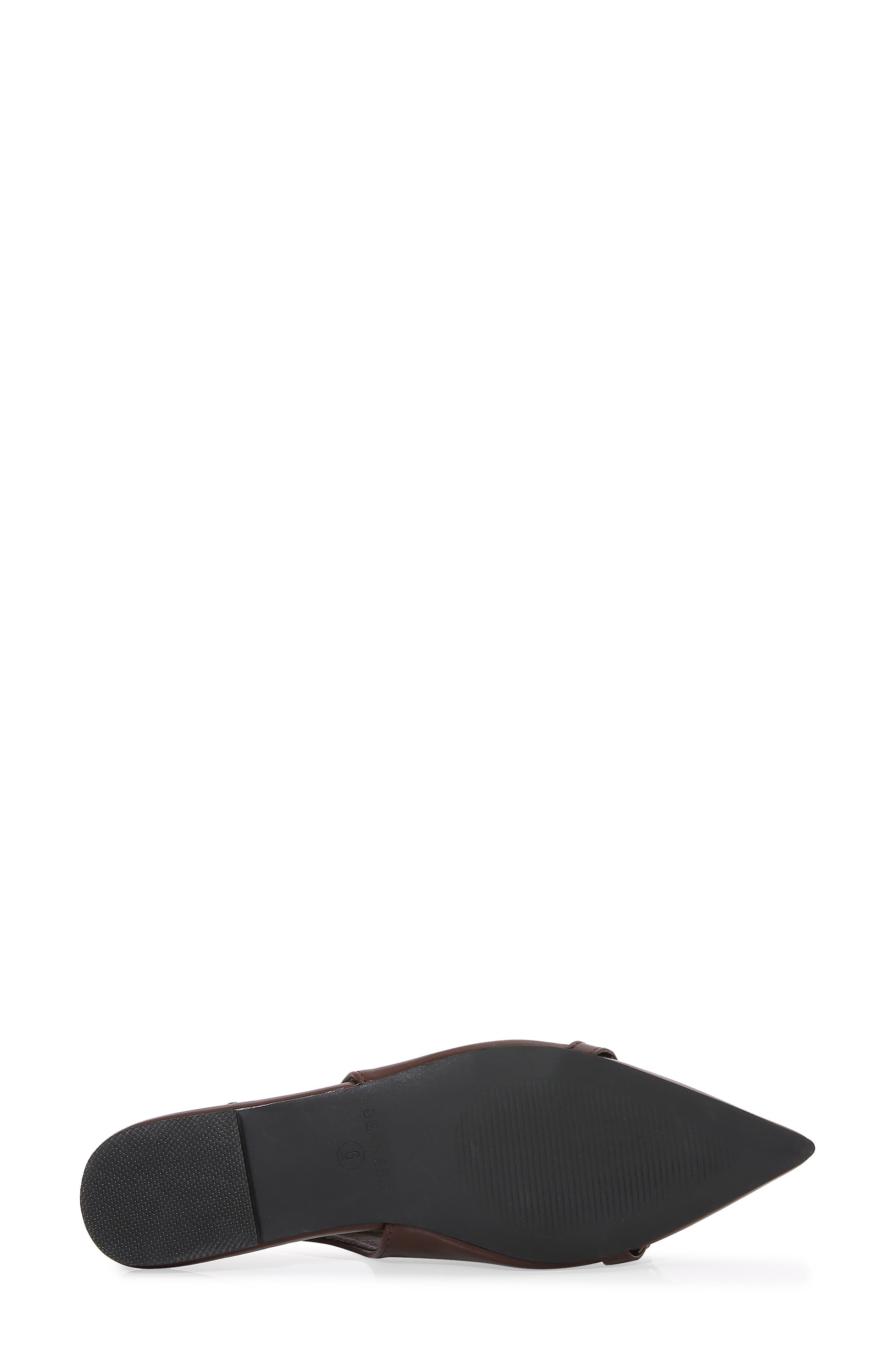 Bit Slingback Flat, Alternate, color, WINE
