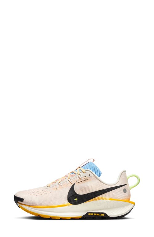 Nike Pegasus Trail 5 Sneakers In Beige And Multi-neutral In Phantom/black/coral