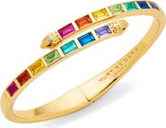 Kurt Geiger London Baguette Stone Bypass Bangle