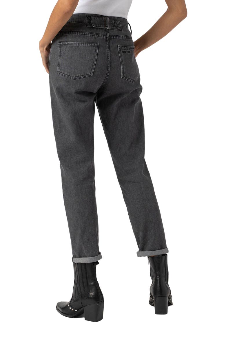 Boyfriend Jeans, Alternate, color, black