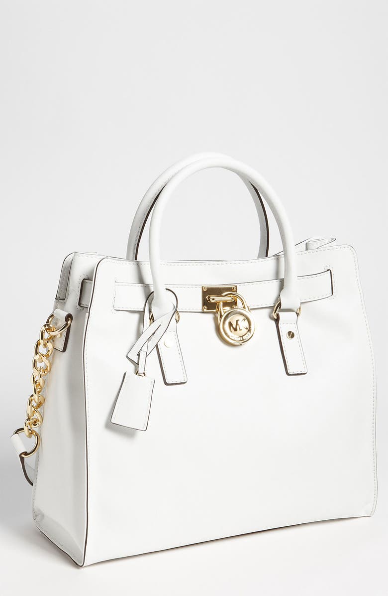 MICHAEL Michael Kors 'Large Hamilton' Saffiano Leather Tote, Main, color,