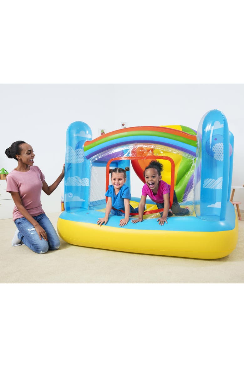 Jumpin' Balloon Bouncer, Alternate, color, Multicolored