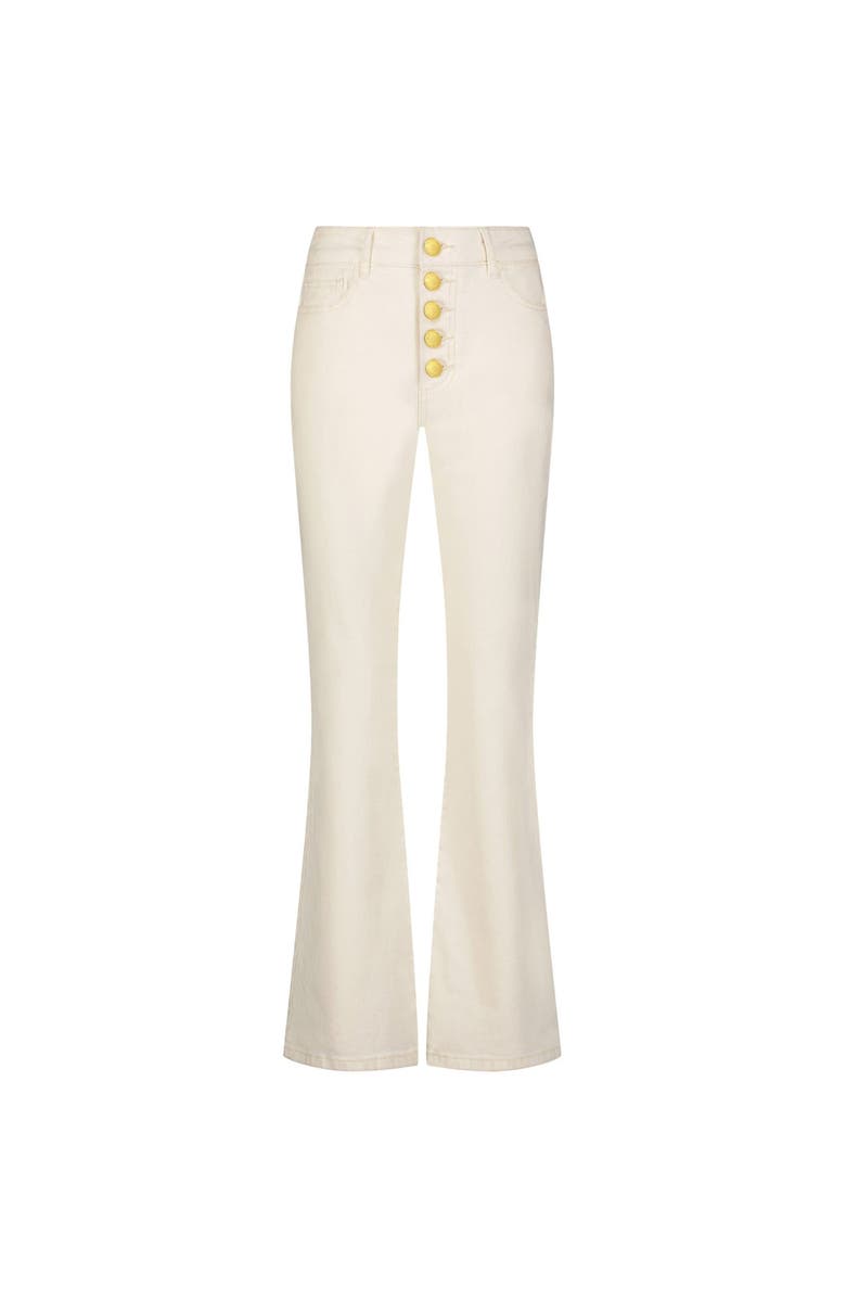 The Noli Shop Aubrey Bootcut Jean, Alternate, color, Ivory