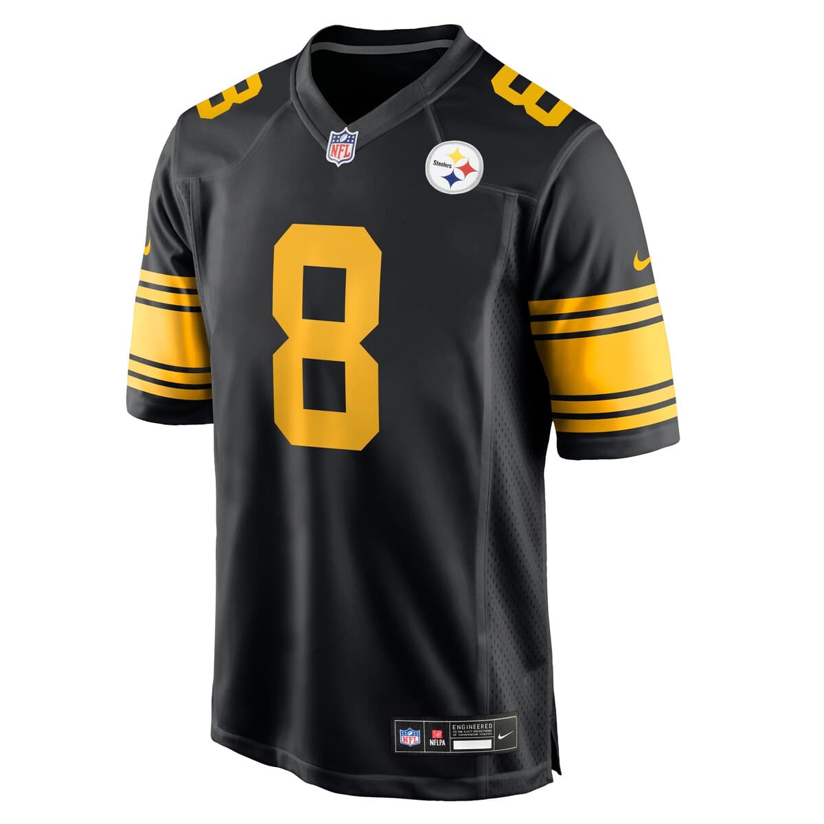 Nike Men's Nike Aaron Rodgers Black Pittsburgh Steelers Alternate