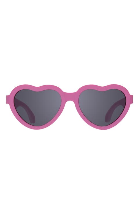 Kids' Paparazzi Pink Heart Sunglasses