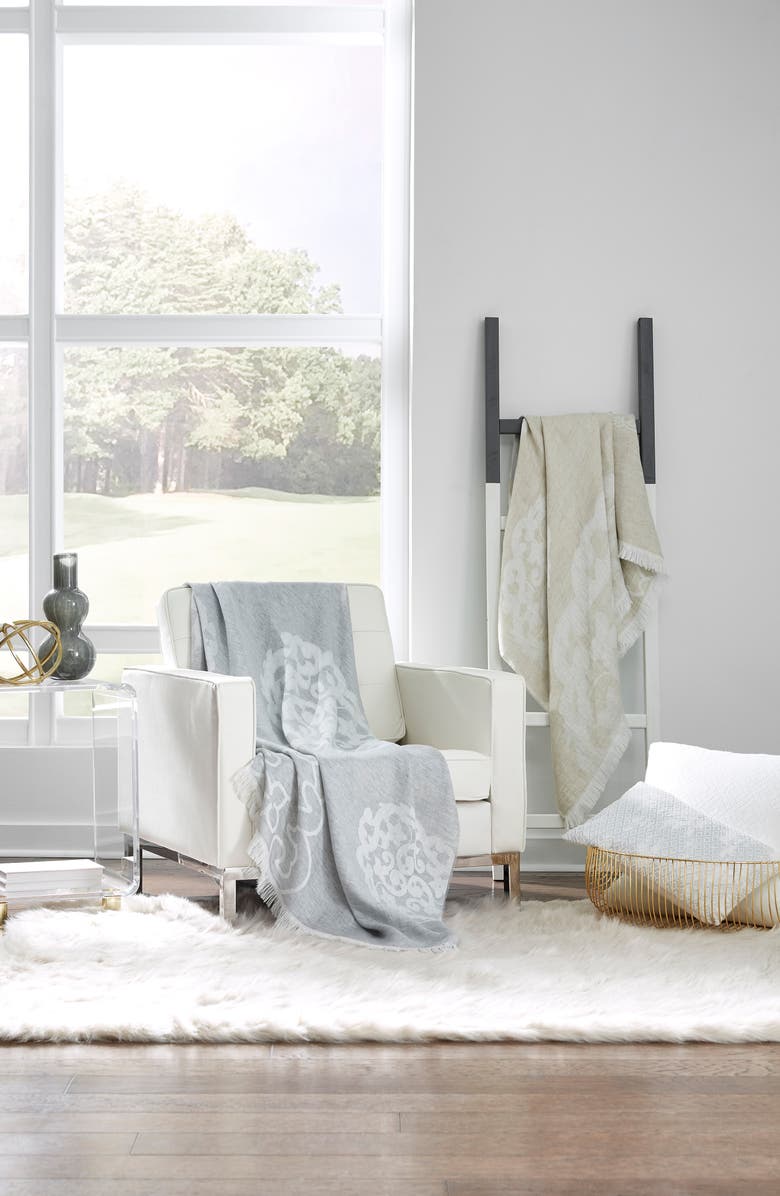 SFERRA Lassia Throw Blanket, Alternate, color, 