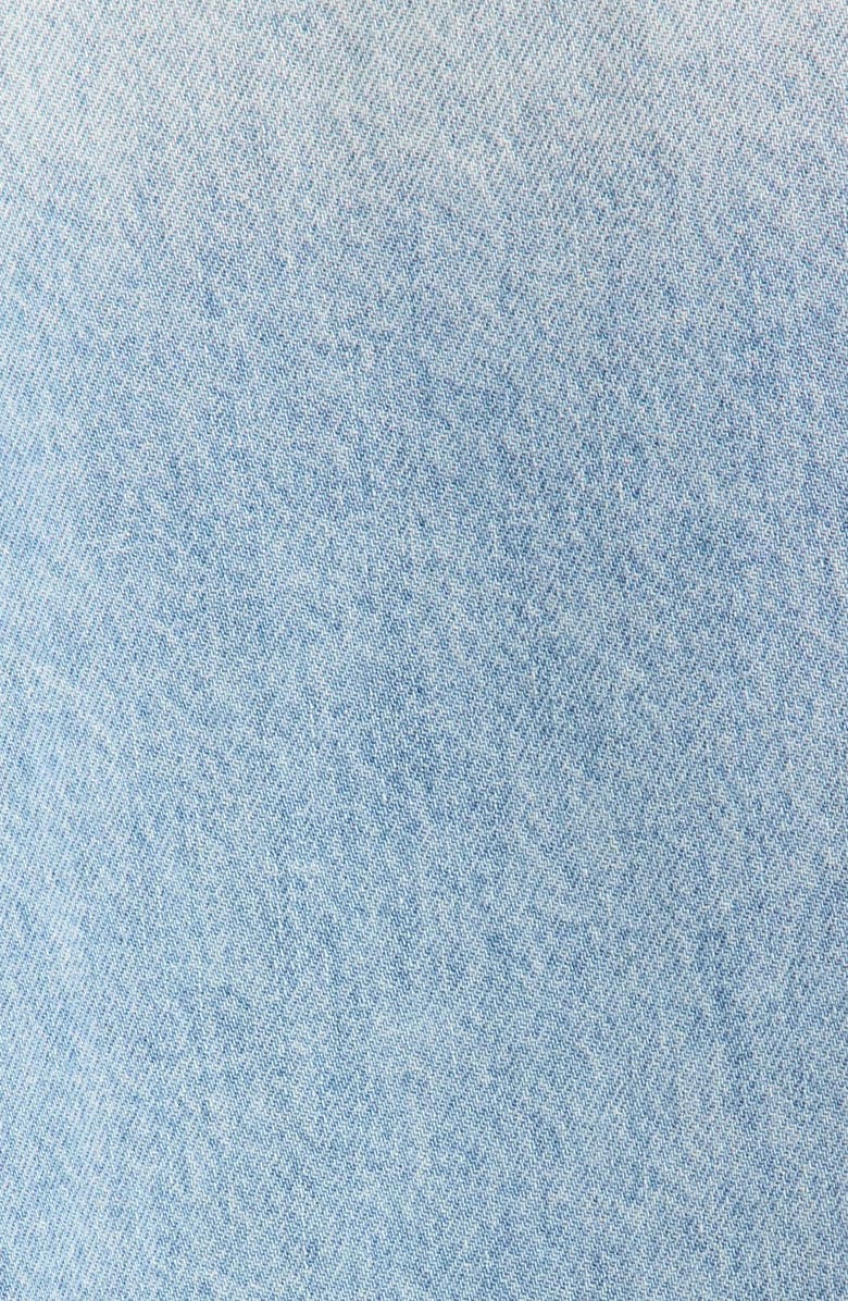 BLANKNYC Crochet Appliqué Denim Chore Jacket, Alternate, color, Surf Camp