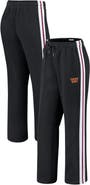 WEAR by Erin Andrews Women's WEAR by Erin Andrews Black Washington Commanders Color-Block Straight Leg Pants