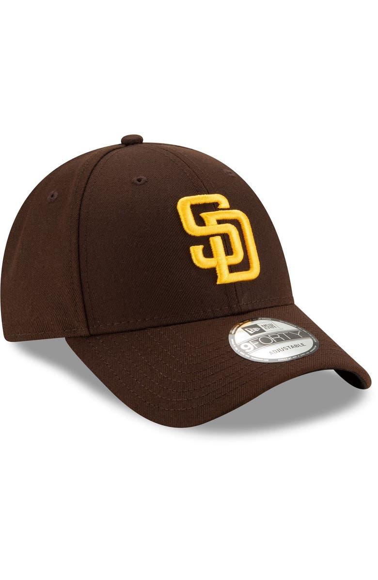 New Era Men's New Era Brown San Diego Padres The League 9FORTY Adjustable Hat, Alternate, color, 