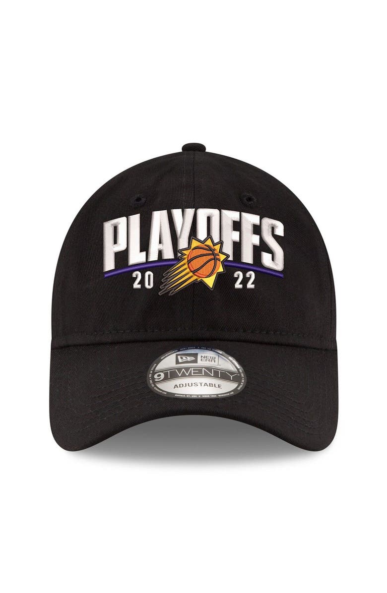 New Era Men's New Era Black Phoenix Suns 2022 NBA Playoffs Arch 9TWENTY Adjustable Hat, Alternate, color, 