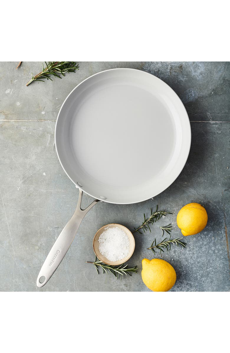 GreenPan Venice Pro 11-Inch Stainless Steel Ceramic Nonstick Fry Pan, Alternate, color,