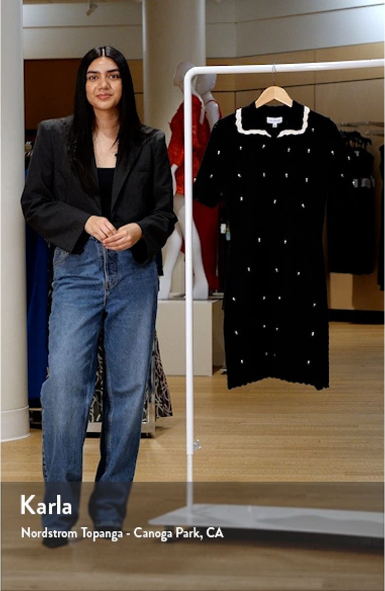 Perla Imitation Pearl Minidress, sales video thumbnail