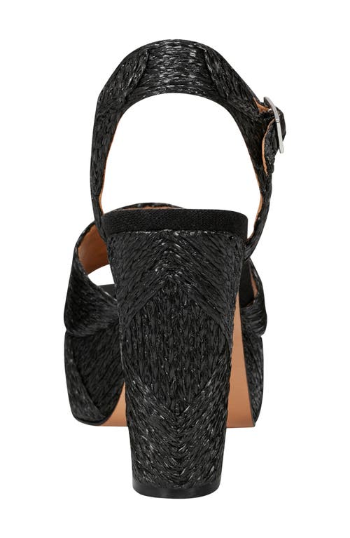 Marc Fisher Ltd Calyn 2 Platform Sandal In Black