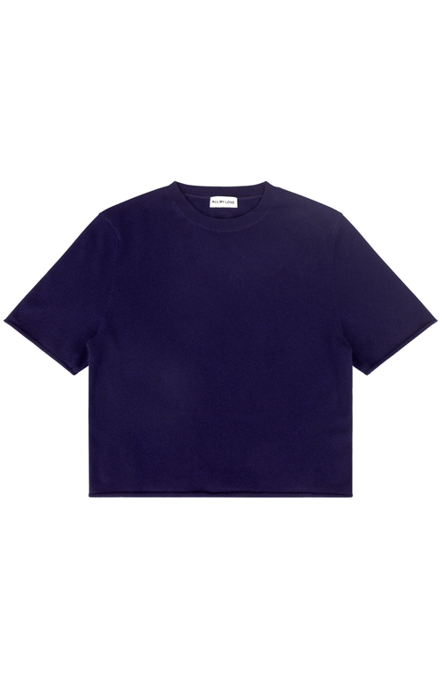 All My Love Ava Top In Blue