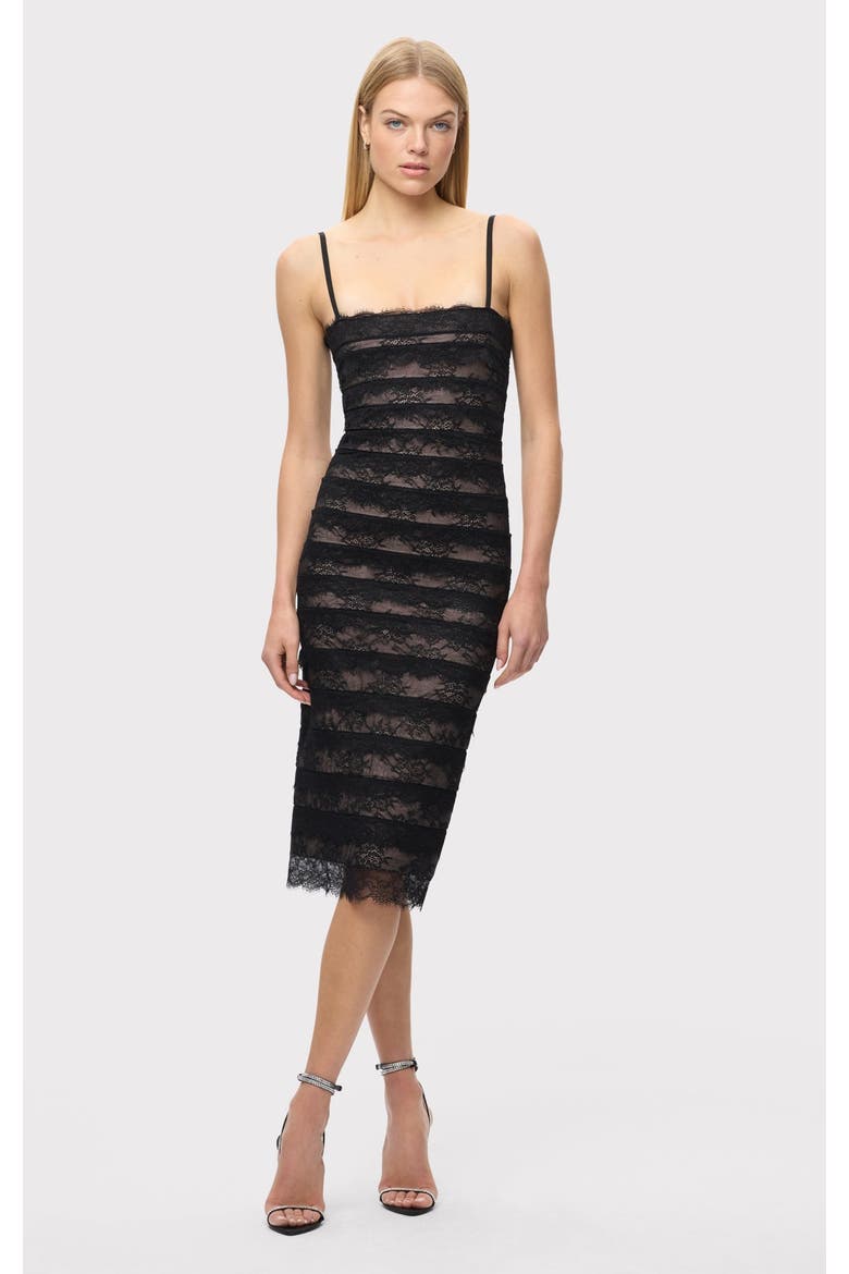 The Dara Dress, Main, color, BLACK